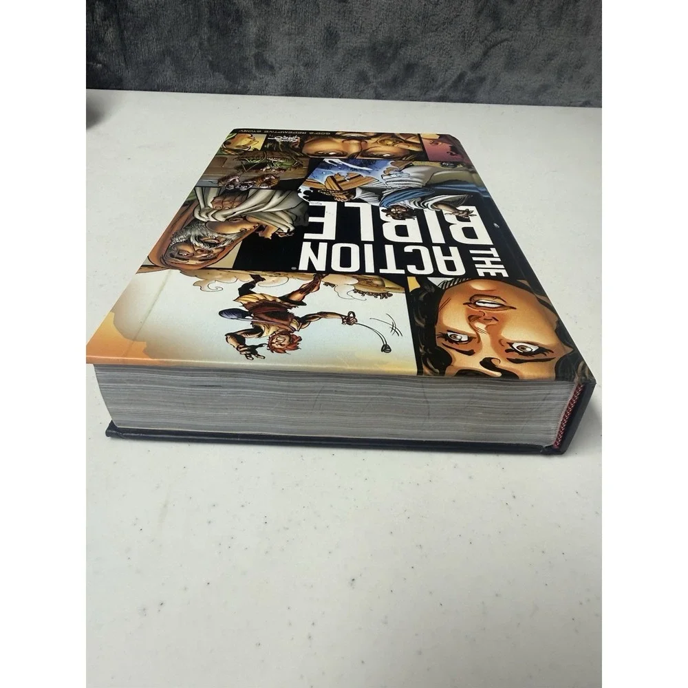 The Action Bible: God's Redemptive Story by Sergio Cariello First Edition 2020